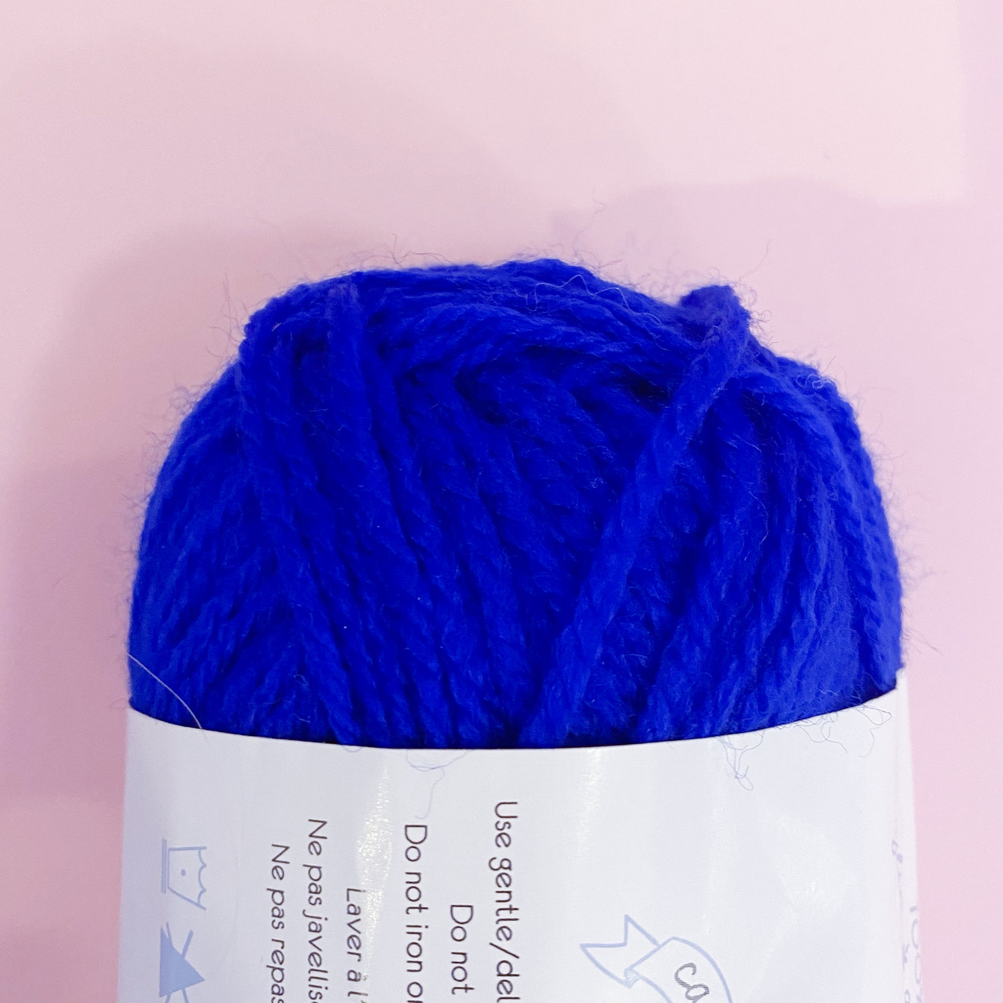 Acrylic Crafting Yarn in Royal Blue Colour