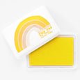 Ink Pad in yellow for paper, fabric, clay, wood, and more